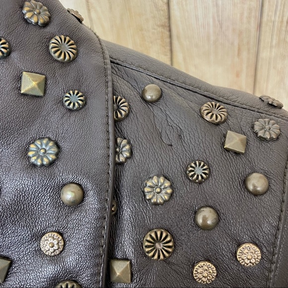 Moschino Cheap and Chic Leather Studded Jacket - Picture 10 of 16